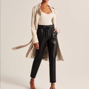 Abercrombie & Fitch Vegan Leather Pant